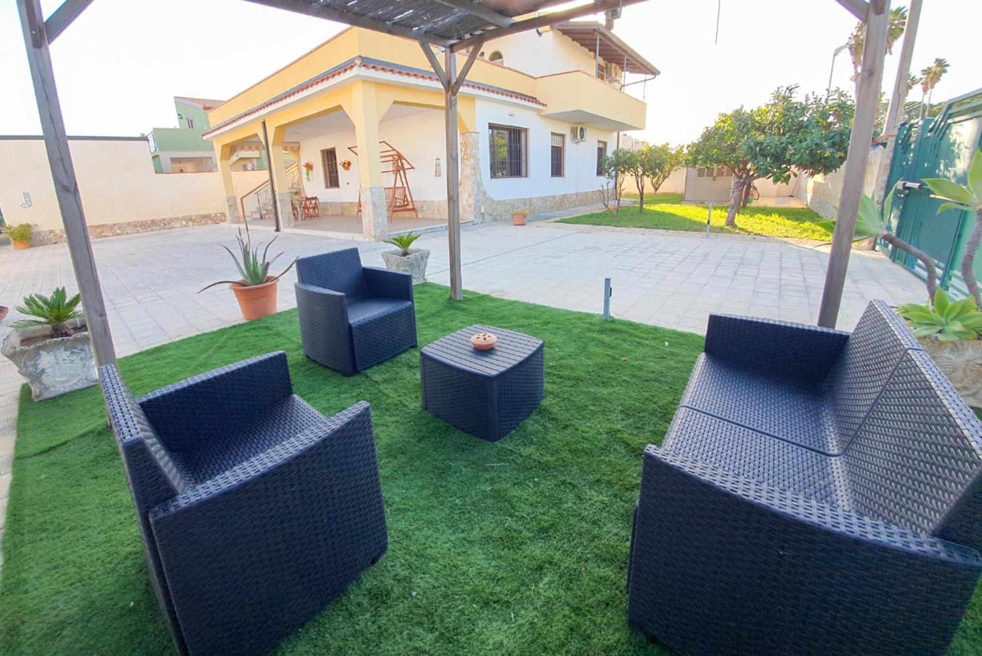 Villa La Sosta - 150M Dal Mare - Patio Privato E Areal Relax Arenella  Exteriör bild